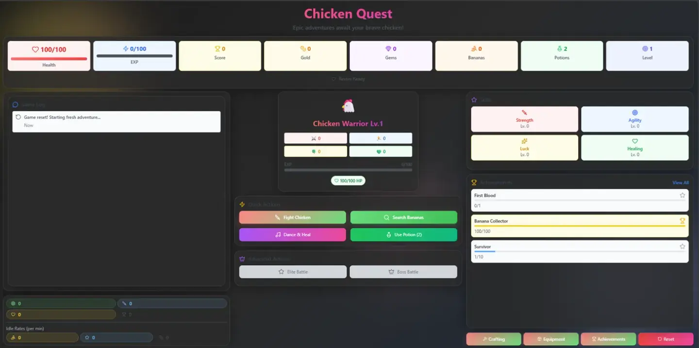 Epic Chicken Adventure
