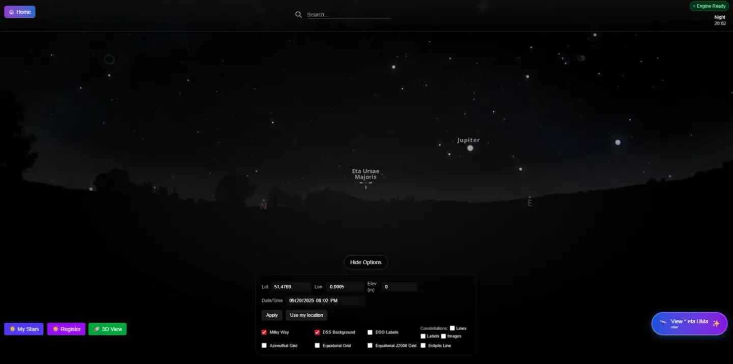 Sspace Star Map gallery image 1